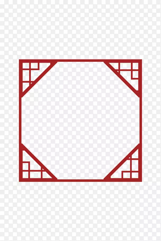 边框，剪纸，窗花