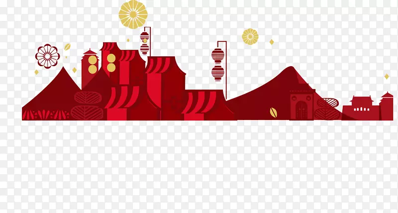 中国红喜庆红色新年PNG图片素材下载_图片编号zxypkzzq-免抠素材网