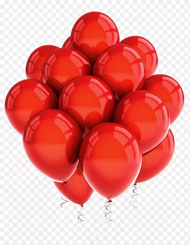 气球，告白，红色，愉快