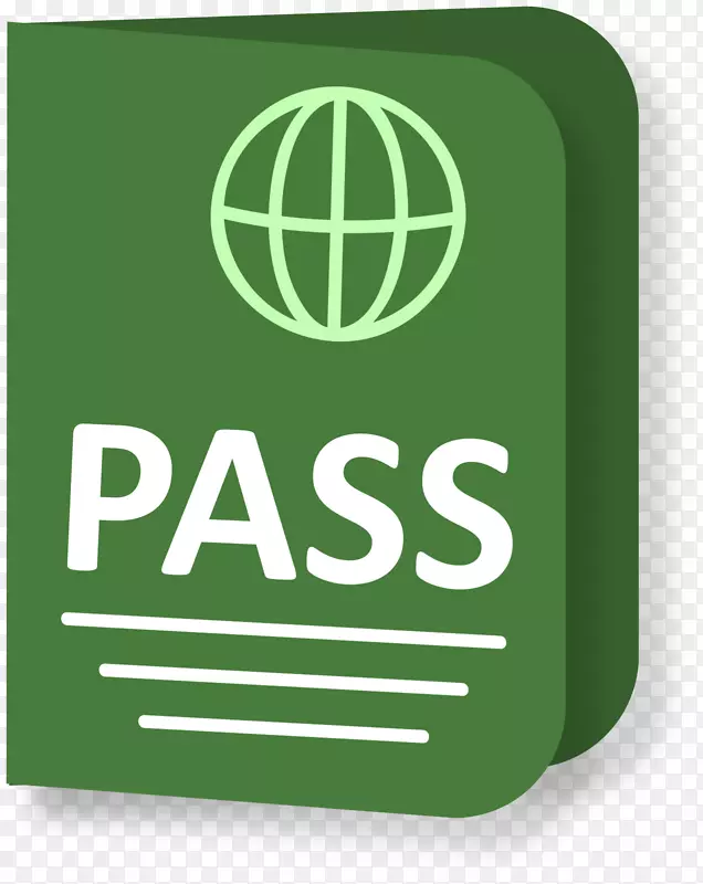 蓝色PASS出国护照