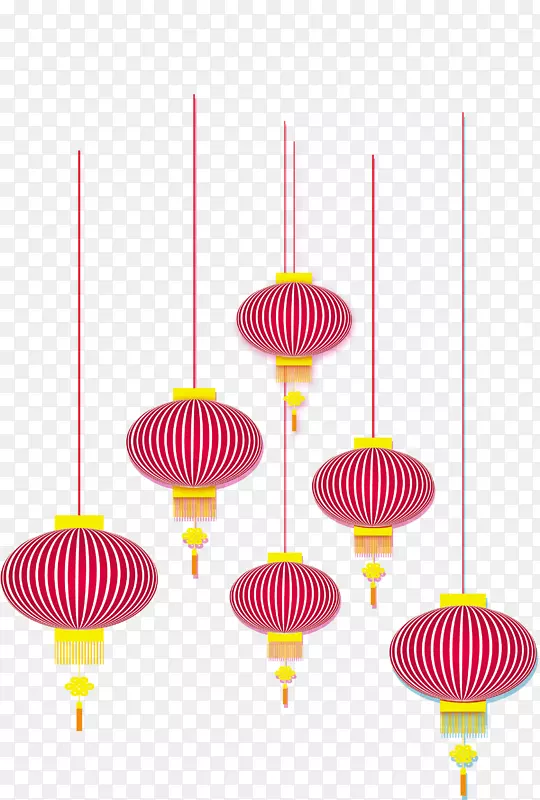 中国传统节日红灯笼