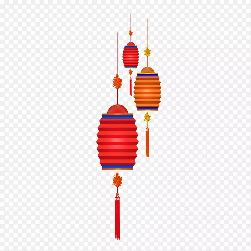 春节喜庆庆祝欢乐元素灯笼