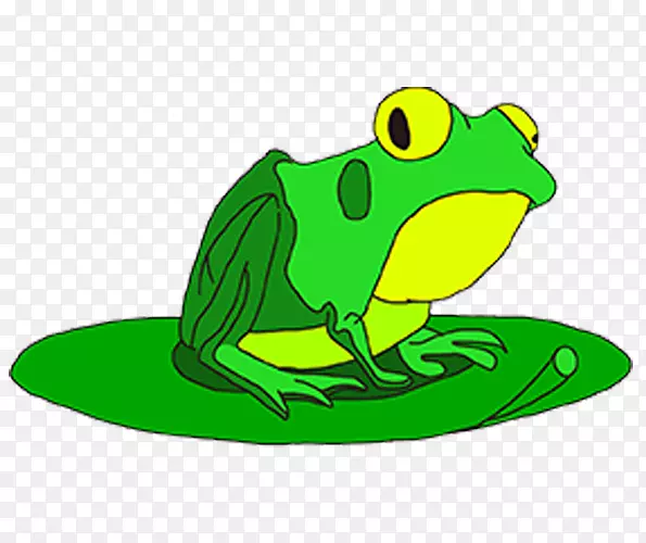 荷叶上的小青蛙