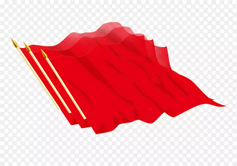 红色旗帜飘扬PNG图片素材下载_图片编号aynvmdgy-免抠素材网
