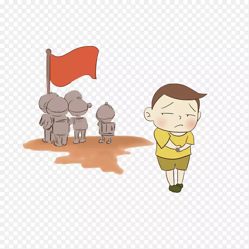 卡通被孤立的小男孩素材PNG图片素材下载_图片编号kqwwanmq-免抠素材网