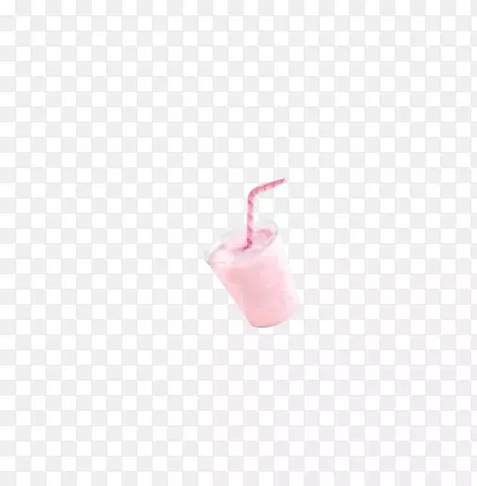 粉色饮料，奶昔，饮品，贴纸