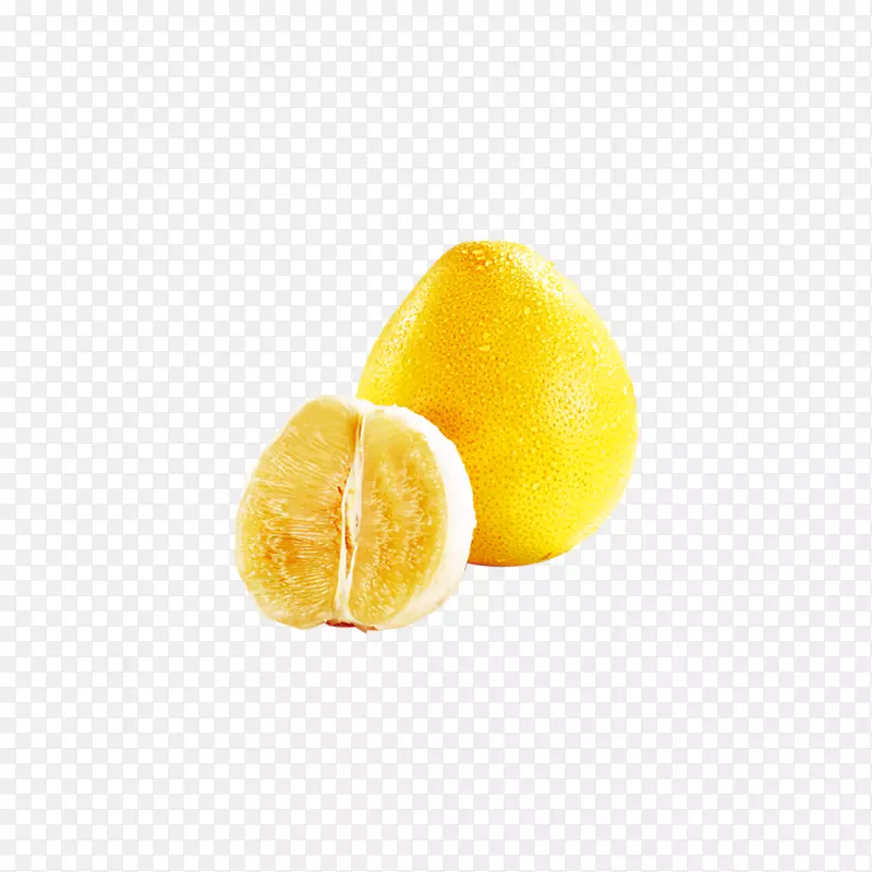 黄色柚子