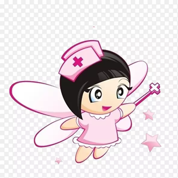 卡通医院护士