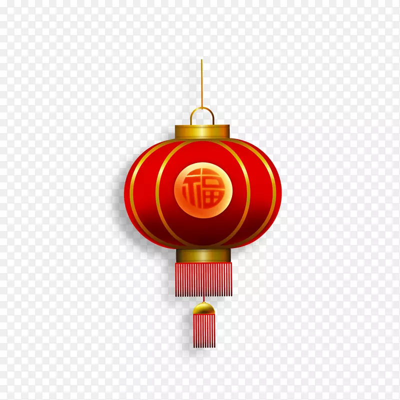 春节红色灯笼素材