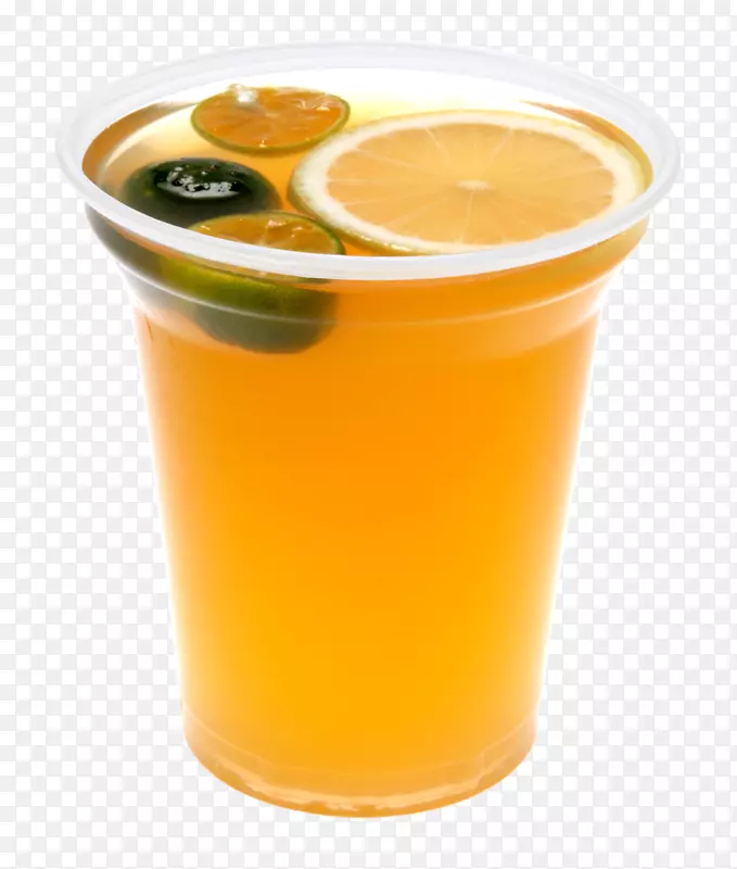 鲜桔柠檬茶的实物