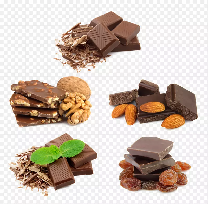 巧克力组合png素材