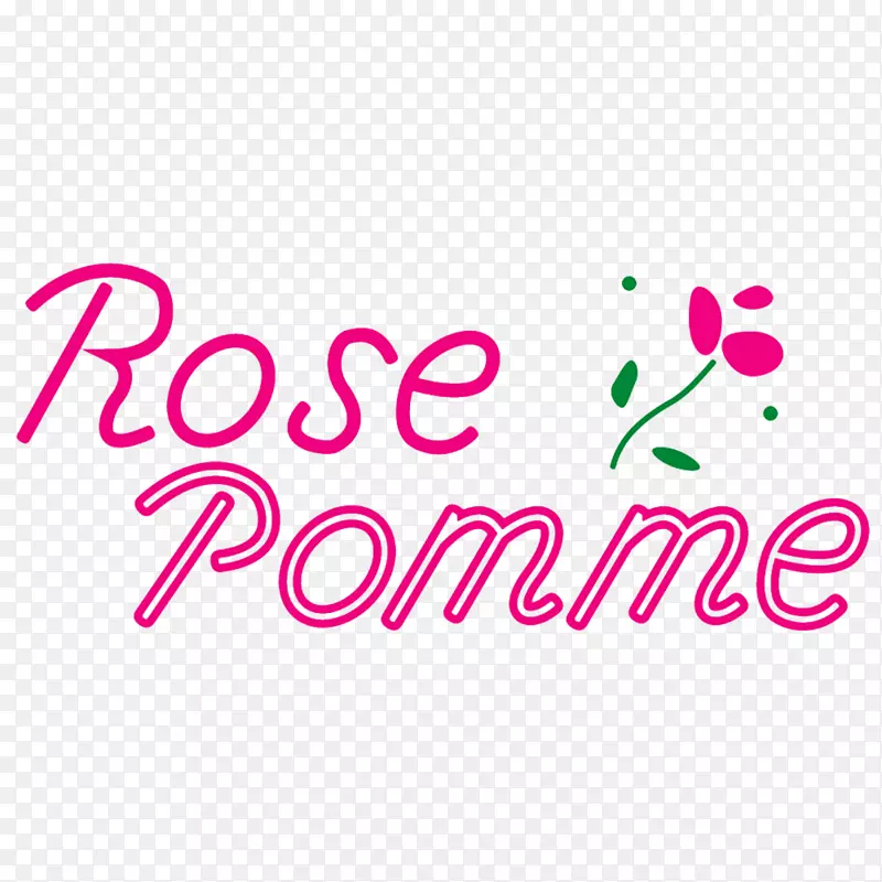 卡通粉色的玫瑰花logoPSD分层