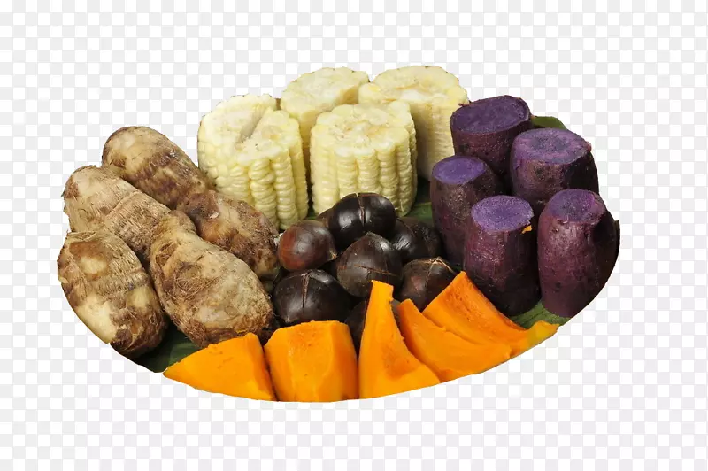 竽头紫薯木瓜白玉米