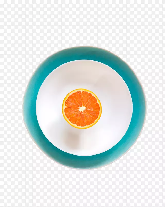 一片橙子果盘水果