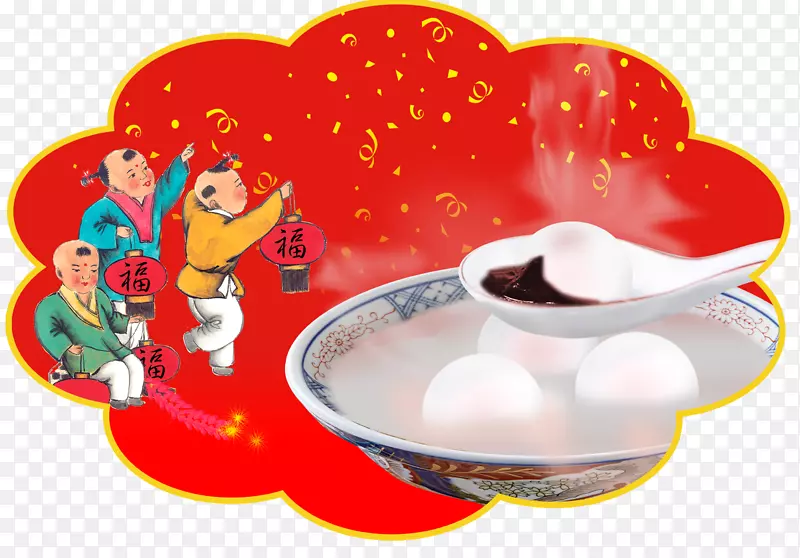 中国传统节日元宵装饰效果