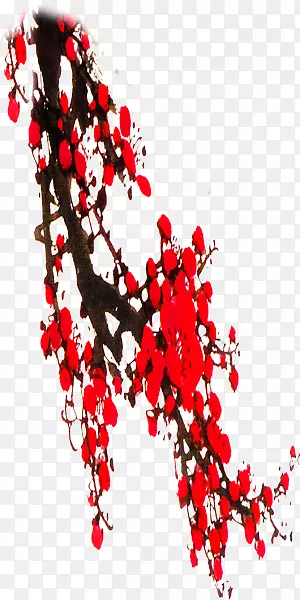 新年中国风梅花