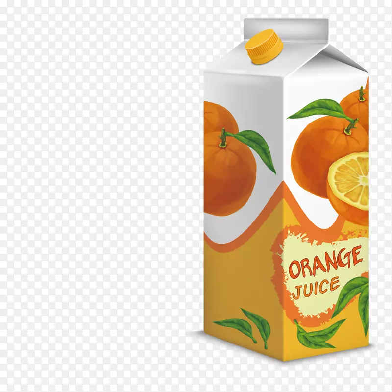 盒装橙汁