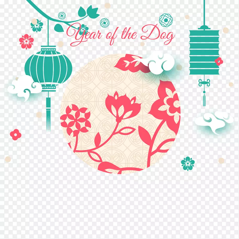 春节气氛海报背景