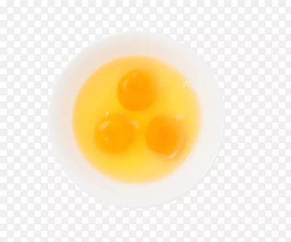 碗里打好的新鲜鸡蛋