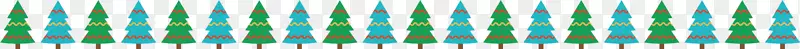 绿色圣诞树框架