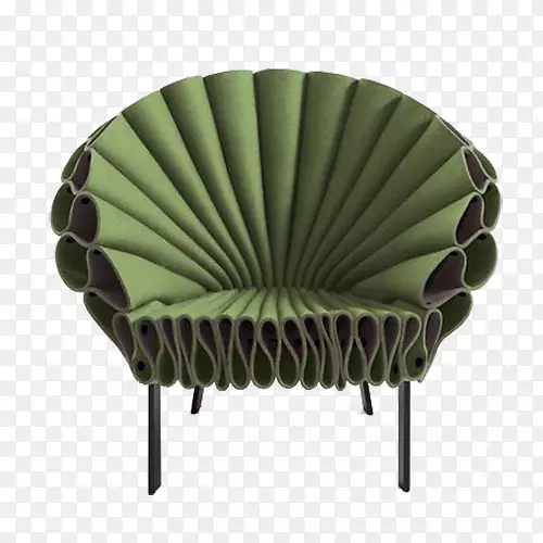 深绿色折叠椅子