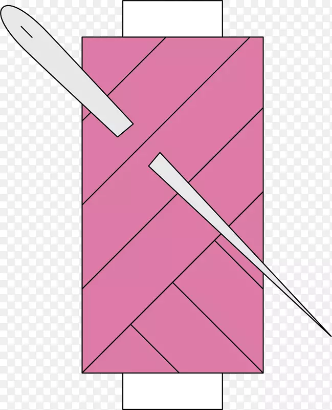 粉色可爱针线