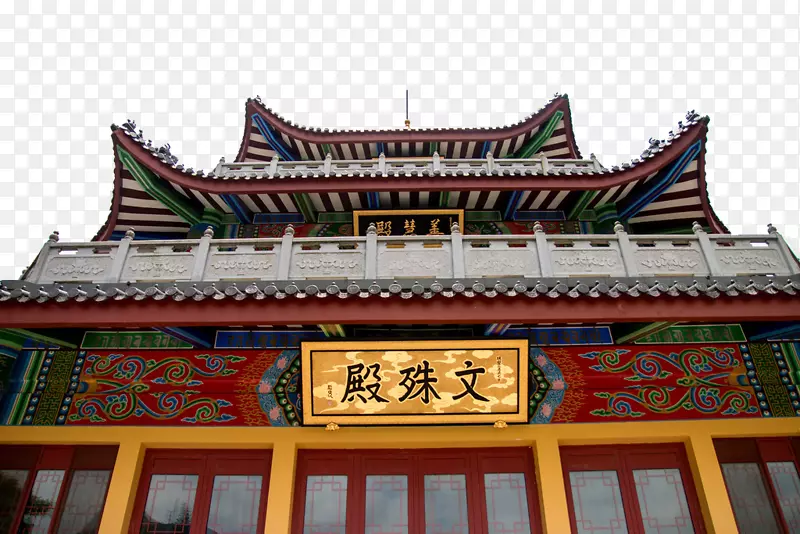 中国传统建筑寺庙图