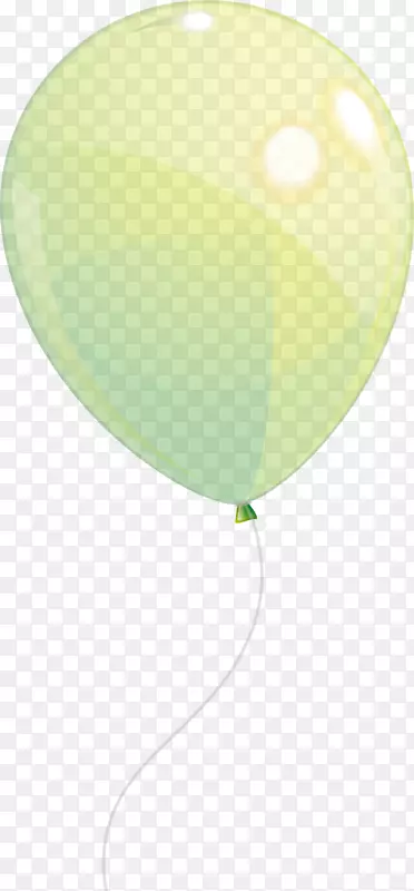 小清新绿色气球