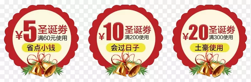 不同价格圣诞劵代表意思