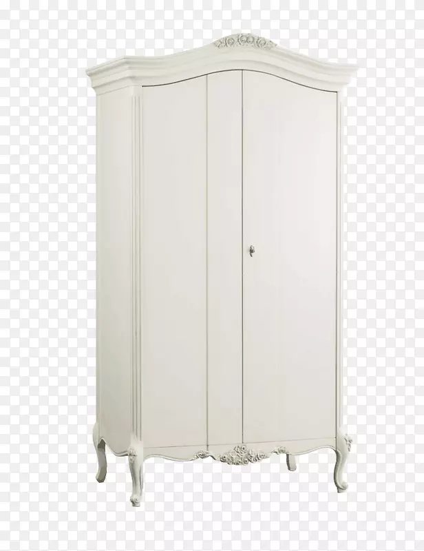 白色实木衣柜