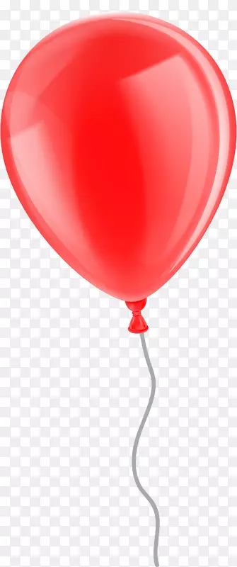 唯美红色气球
