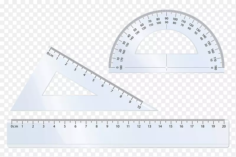 刻度尺测量量角度