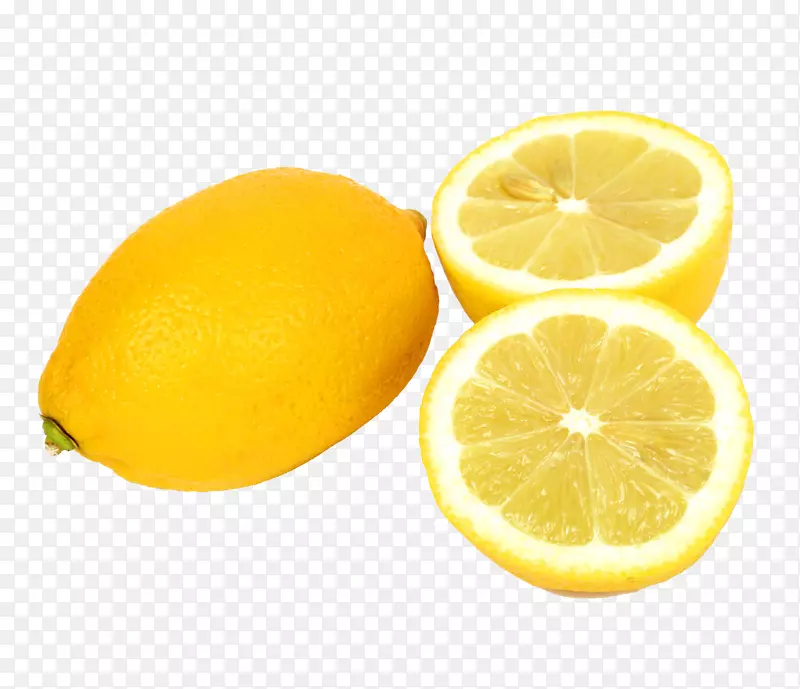 进口黄柠檬微距特写