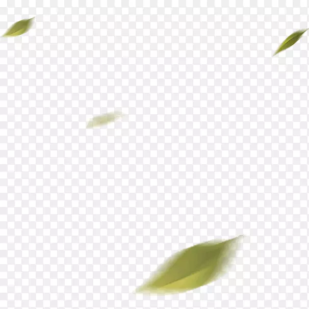 手绘树叶背景素材