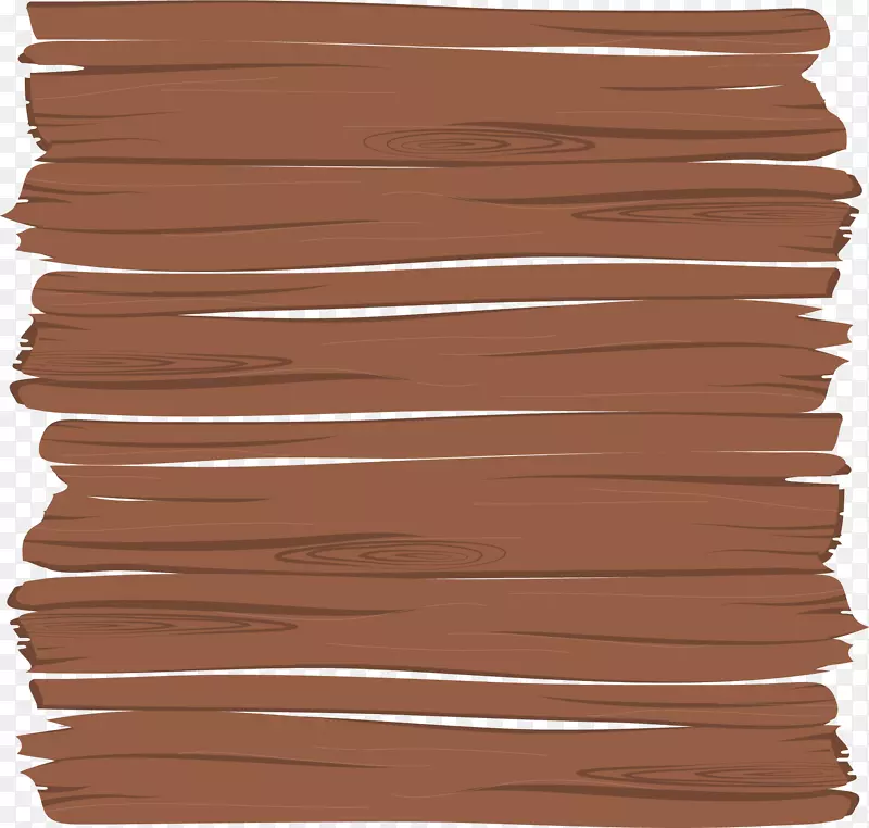 矢量图棕色木板装饰