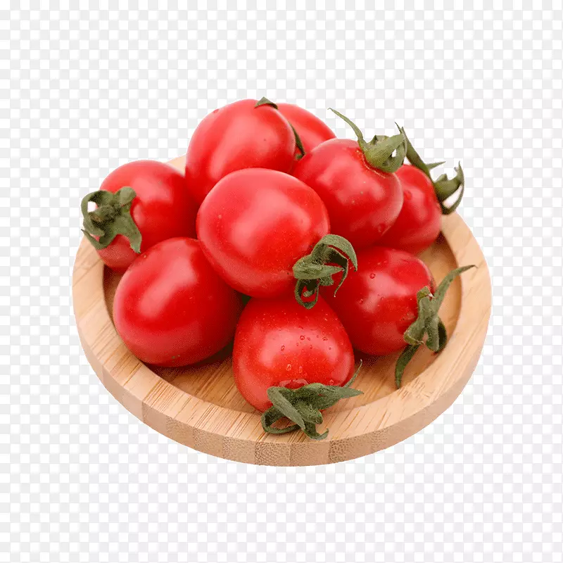 木盘里的水果小番茄3