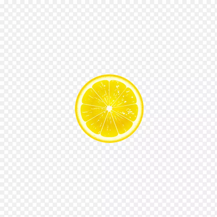 柠檬片 手绘 png