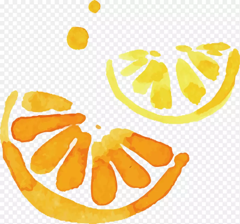 水彩柠檬设计