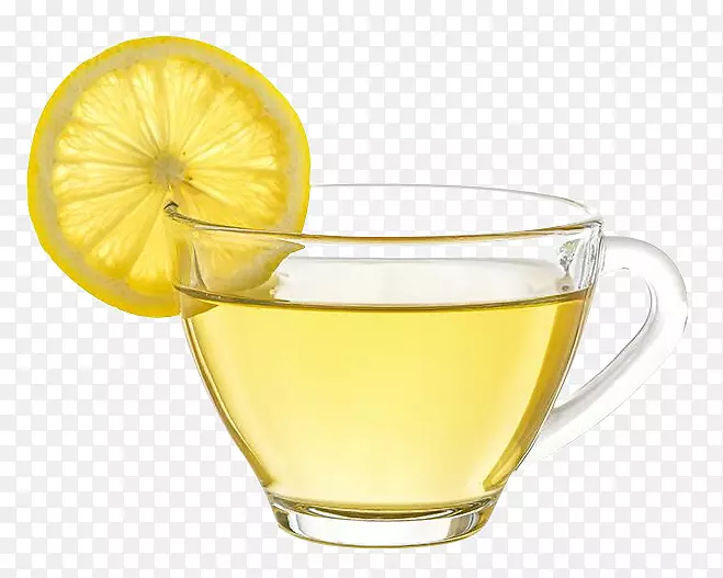 柠檬泡热水柠檬茶免扣图