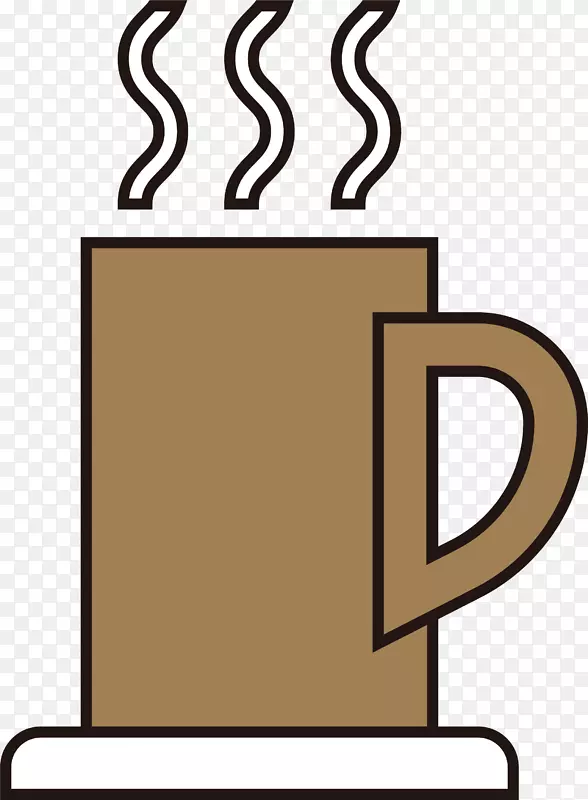 卡通咖啡免抠图标