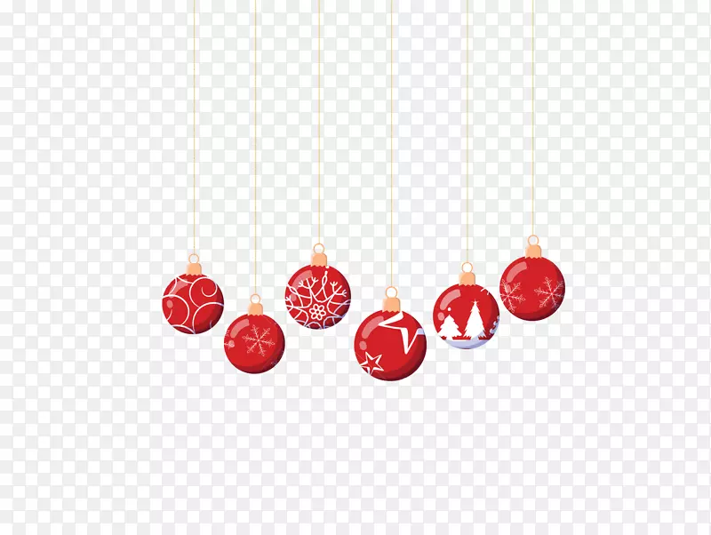 圣诞节装饰球设计元素