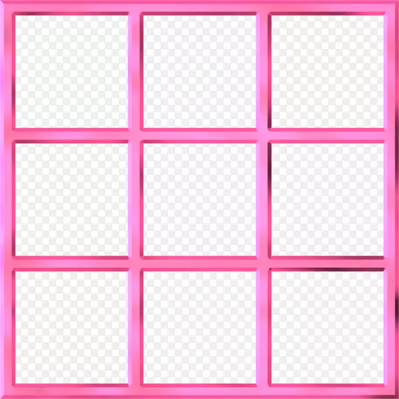 粉色窗框