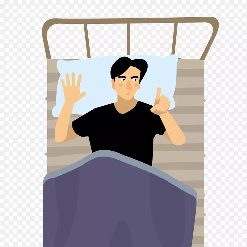 卡通起床PNG下载