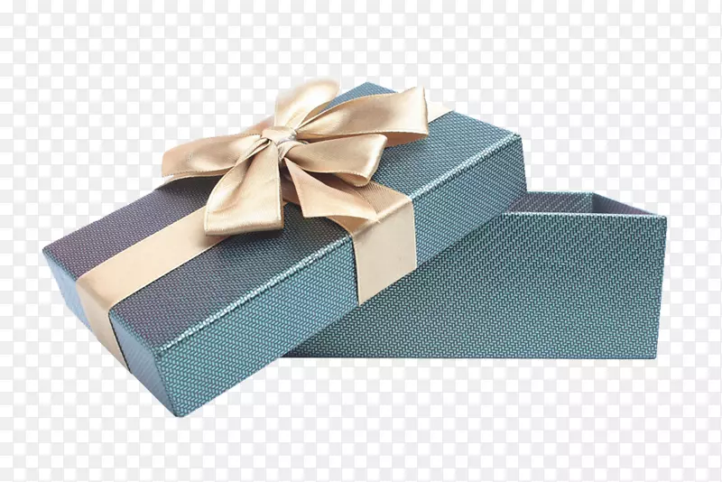 高档蓝色礼物盒