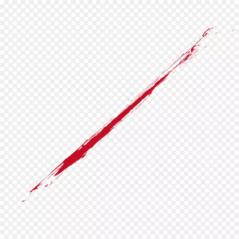 矢量水墨分割线紫红色枯笔