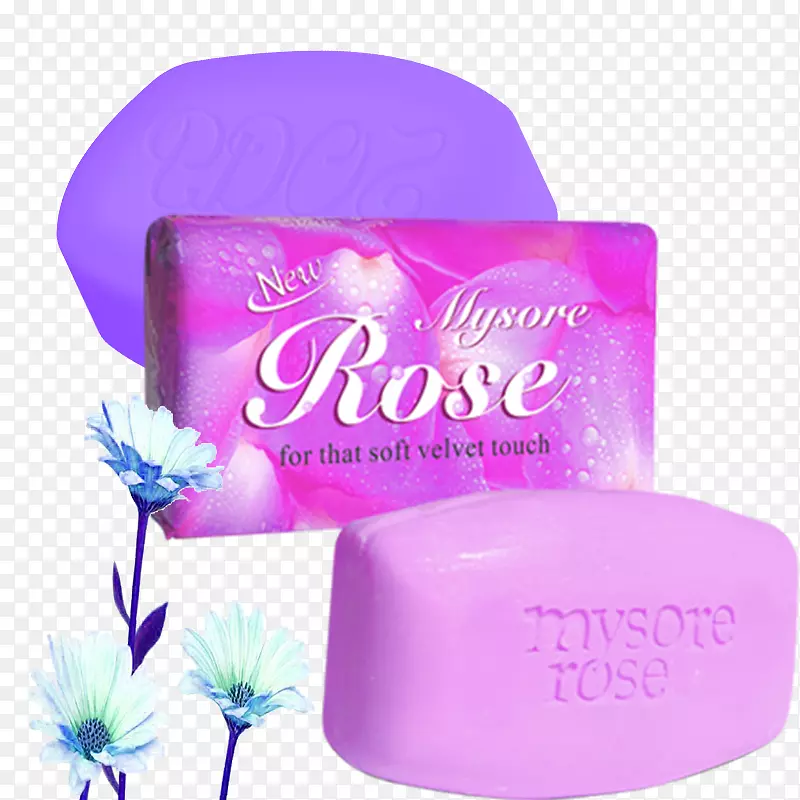 紫色玫瑰香皂洗浴专用