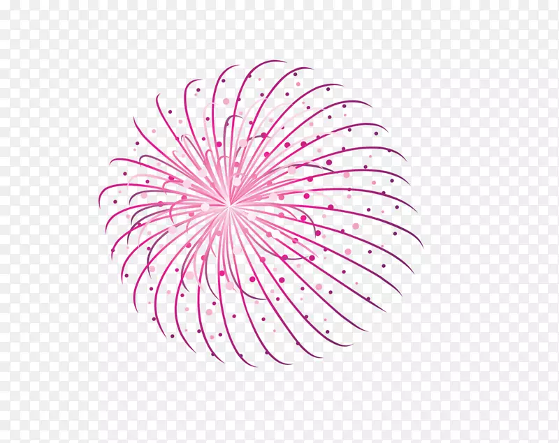 烟花素材春节元素5