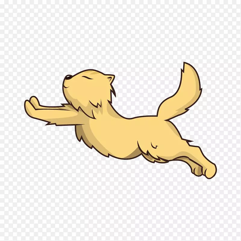 可爱的小黄狗PNG