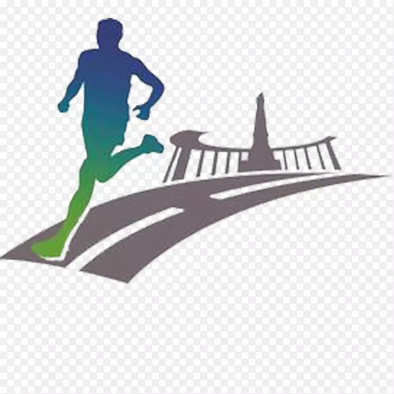 马拉松logo跑步健康