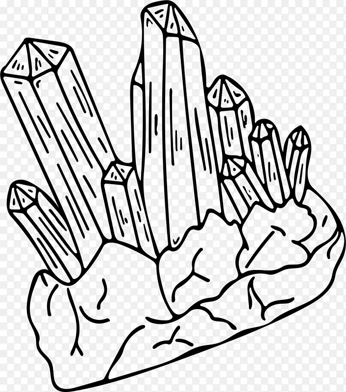 卡通简笔画水晶钻石装饰设计